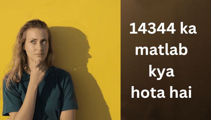 14344 ka matlab kya hota hai | 14344 full form