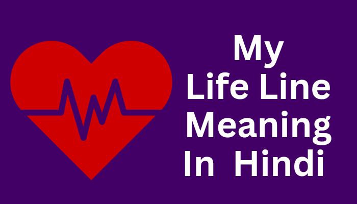 My Life Line In Hindi | My Life Line का मतलब क्या होता है?