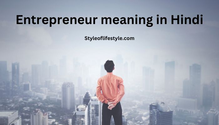 Entrepreneur meaning in Hindi – एंटरप्रेन्योर का हिंदी में अर्थ